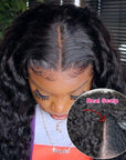 water wave v part wig real scalp look