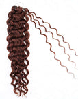 reddish brown wavy crochet hair no tangling
