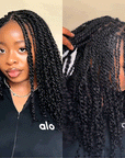 QVR Natural Black Afro kinky Bulk Hair Extensions For Braiding Dreadlock Human Hair