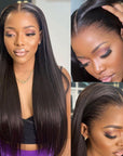 glueless hd lace wigs with pre-plucked hairline for natural look