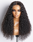 qvr 5x5 hd lace wigs glueless deep wave wig for black women