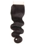 4x4 lace closured body wave natural black hair weave