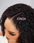 5 Inch Long Lace Closure Area Real Scalp Look