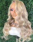 human hair lace wigs with 210% density, offering thickness and fullness.