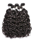water wave human hair weave 3 bundles