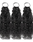 3 pack full head qvr water wave crochet hair extensions pack