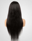 human hair wigs 24 inches silk straight for sleek style