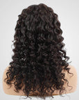 human hair wigs natural black deep curls for everyday beauty