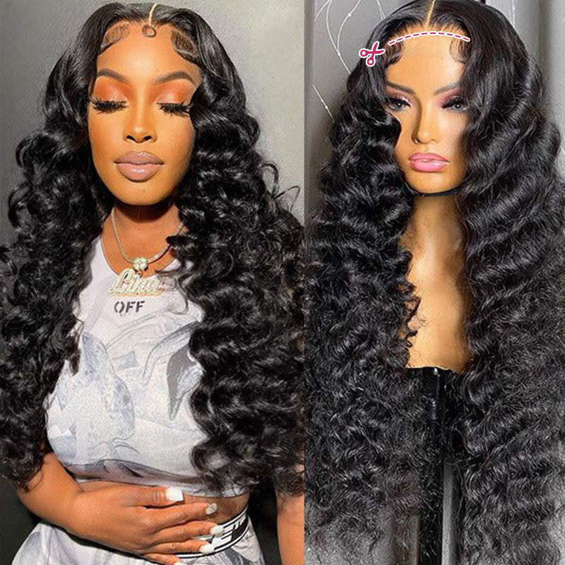 Deep Wave Lace Front Wigs Afterpay Deep Wave Wig Curly Human Hair