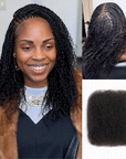QVR Type 4C Afro Kinky Bulk Braiding Human Hair Extensions For Black Women