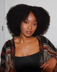 natural looking glueless lace wigs with afro kinky curls for daily use
