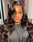 qvr hd lace wigs body wave 13x4 lace frontal for smooth styling