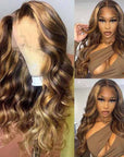 effortless straight hair wear and go wig with soft ombre highlights