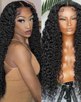 bouncy deep wave wear and go glueless wigs for effortless styling