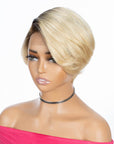 soft and stylish short pixie cut wigs 100 human hair