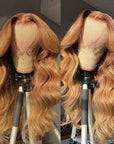 body wave human hair wigs for natural look