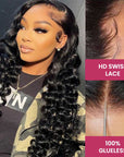 wear and go glueless wig with deep wave style