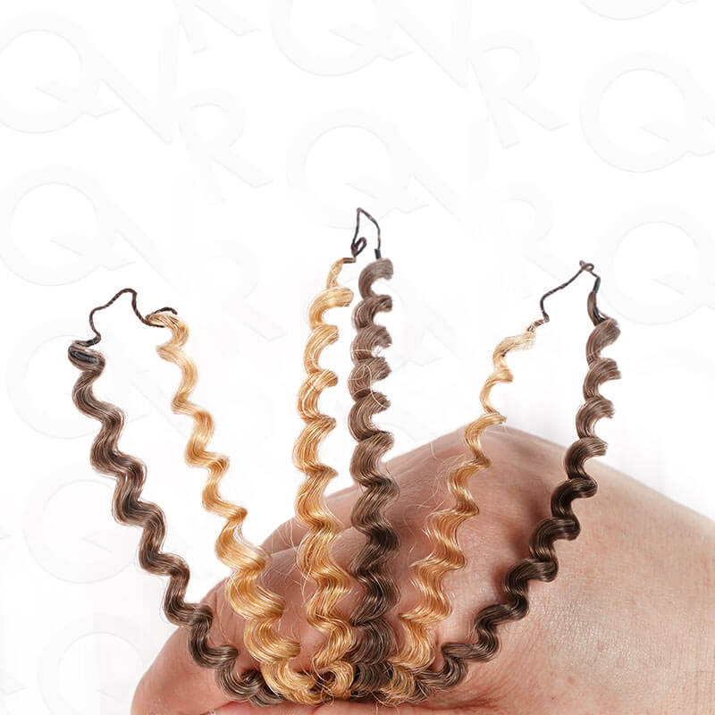 QVR P4/27 Afro Kinky Curly Crochet Human Hair Extensions – QVR Hair
