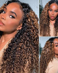 beginner-friendly glueless lace wigs with soft curly texture