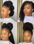 various hairstyle to do with afro kinky bulk hair