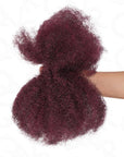 afro kinky bulk hair 3 color mixed soft texture