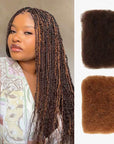 two color afro kinky human hair for braiding