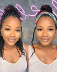 headband afro kinky bulk hair for braiding