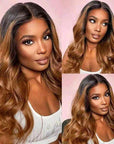 qvr glueless body wave hair wigs with 100% virgin human hair