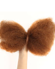 natural afro kinky human hair extensions