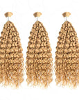 3 pack honey blonde bulk braiding hair