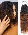 T1B/30-small kinky curly-18''-5 packs crochet hair
