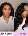 qvr human hair crochet hair can be restyled as you need