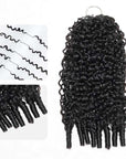 burmese curly crochet hair extensions for black women