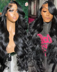 glueless human hair wigs pre-plucked with baby hair