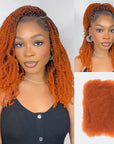 QVR ginger Afro kinky human hair