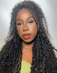 qvr boho bulk human hair for braiding