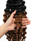 No Split Ends Crochet Hair Ombred Colored