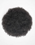 drawstring afro puff human hair ponytail extensions natural black for black women