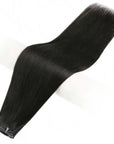 natural black straight hair human hair genius weft hair extensions