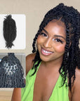 qvr afro spring twist hair natural black