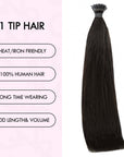 why choose our i tip human hair extensions