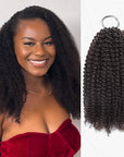 natural black afro kinky curly crochet braiding hair for black women