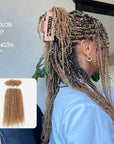 22" honey blonde passion twist braiding hair