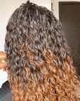 ombre crochet braiding hair t2/30 popular color water wave texture