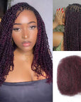 qvr dark mixed color afro kinky bulk human hair extensions for dreadlocks