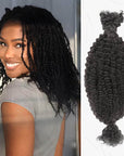 qvr upgraded kinky g bulk natural black color spring twist hair