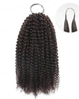 machine made kinky curly crochet hair
