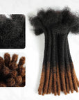 qvr human hair dreadlock extensions t1b/30 colored