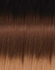 ombred dark roots crochet human hair straight hair extensions