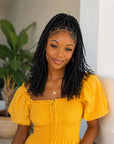 QVR Pre-Twisted Passion Twist Feather Crochet Braiding Hair Extensions for Women